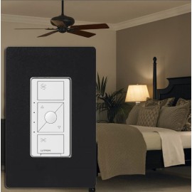 Wallplate Lutron 1 Gang Black Glossy - CW-1-BL