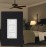 Wallplate Lutron 1 Gang Black Glossy - CW-1-BL