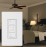 Wallplate Lutron 1 Gang White Glossy - CW-1-WH