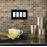 Wallplate Lutron 4 Gang Black Glossy - CW-4-BL
